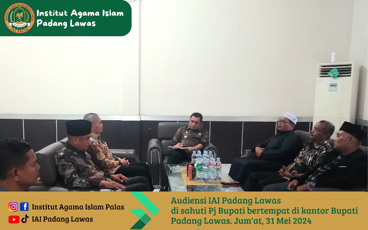 Audiensi IAI Palas di sambut baik Pj. Bupati Padang Lawas