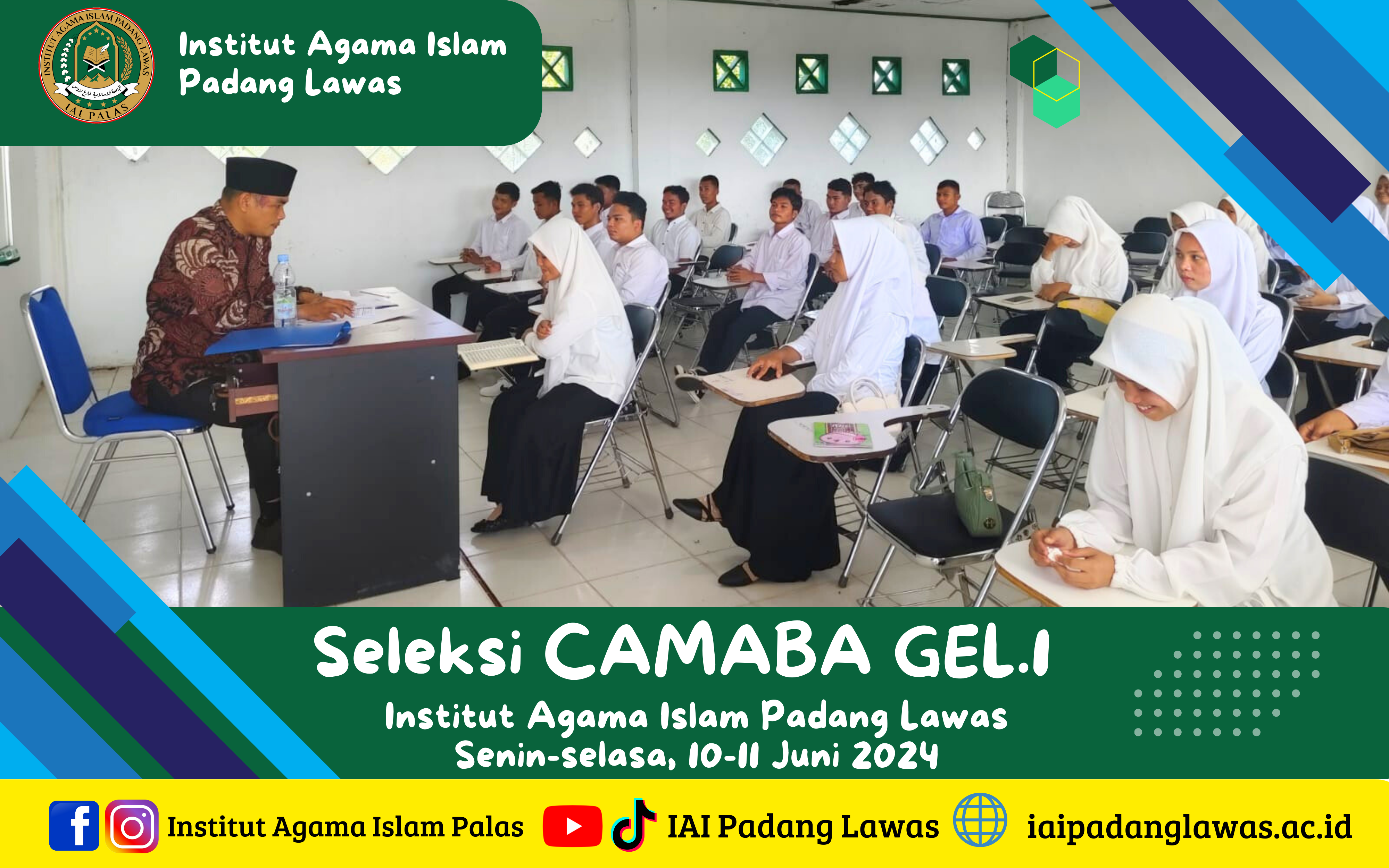 Seleksi CAMABA Gelombang I IAI Padang Lawas