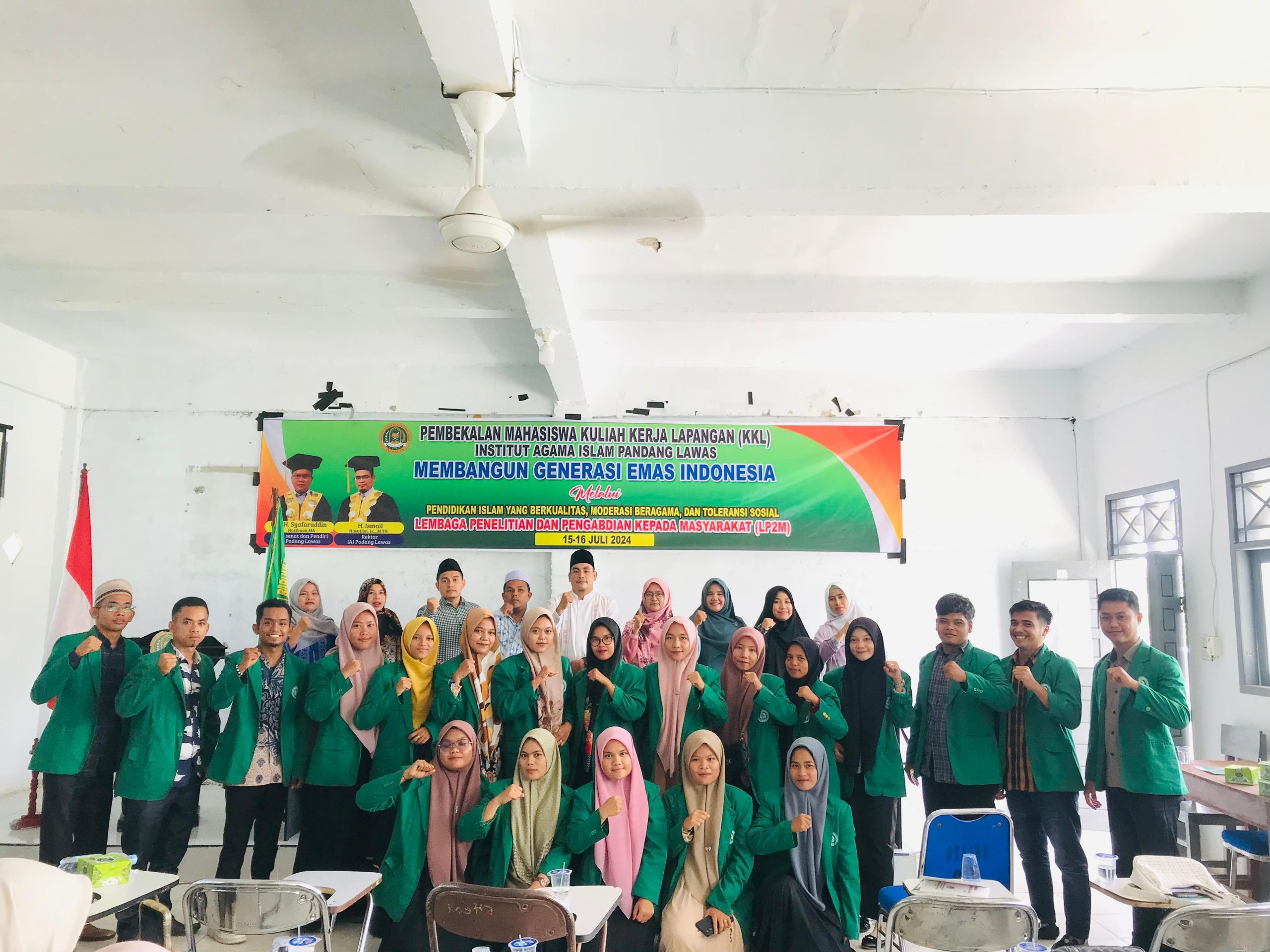 Pembekalan Mahasiswa KKL IAI Palas dengan Tema "Membangun Generasi Emas Indonesia melalui Pendidikan Islam yang Berkualitas, Moderasi Beragama dan Toleransi Sosial"