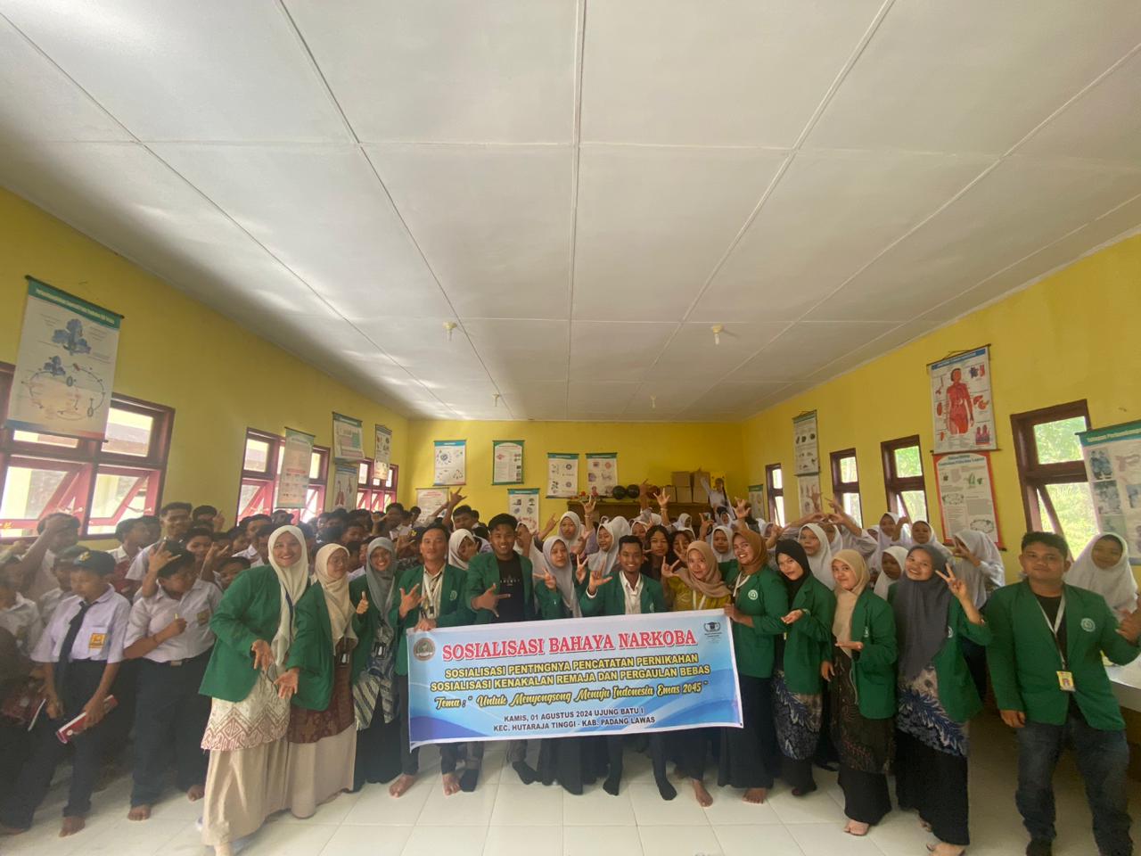 Sosialisasi bahaya narkoba "Tim KKL Ujung Batu 1"