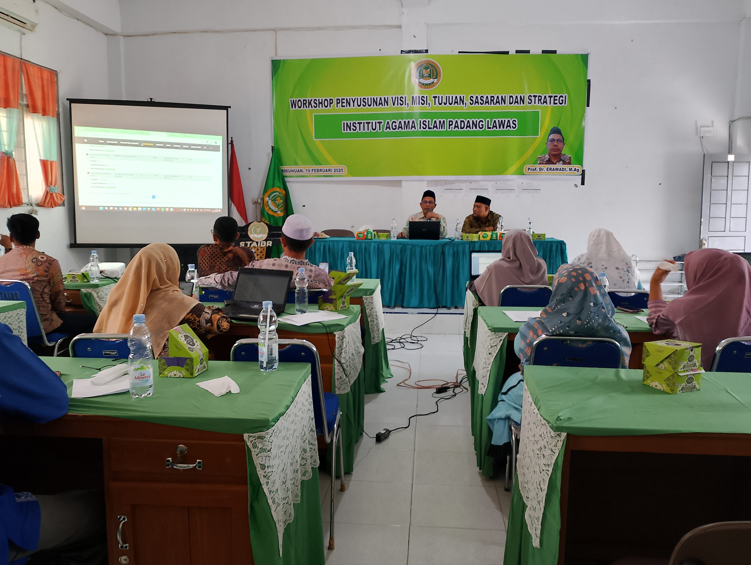 Workshop Penyusunan VMTS IAI Padang Lawas