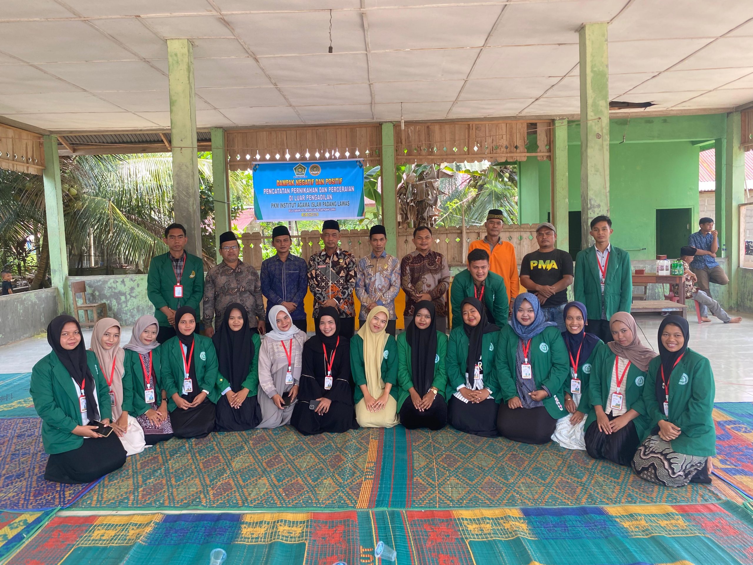 Kemenag dan Mahasiswa IAI Palas Gencarkan Literasi Nikah di Tamiang