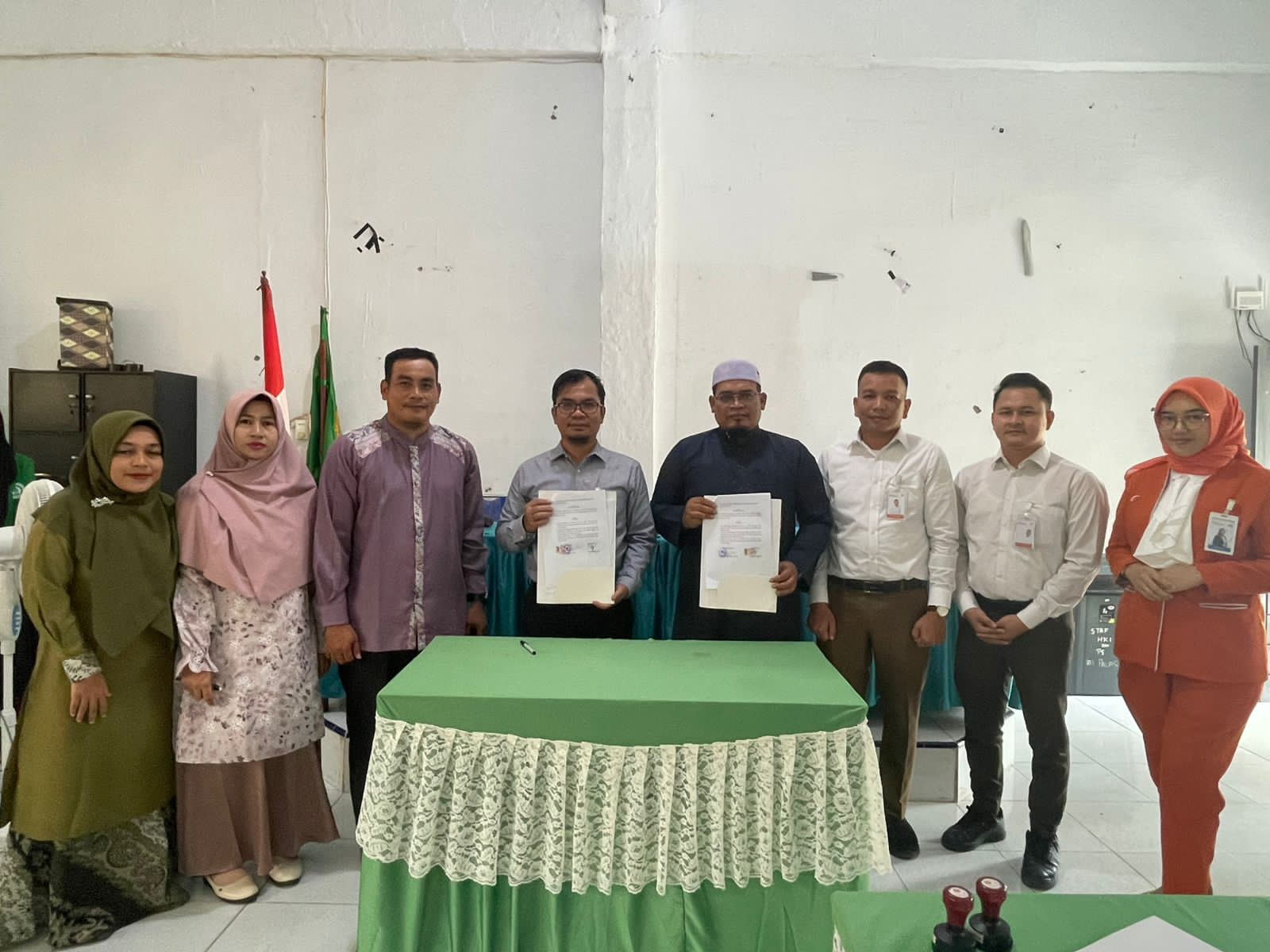 MoU IAI Padang Lawas bersama Bank Sumut