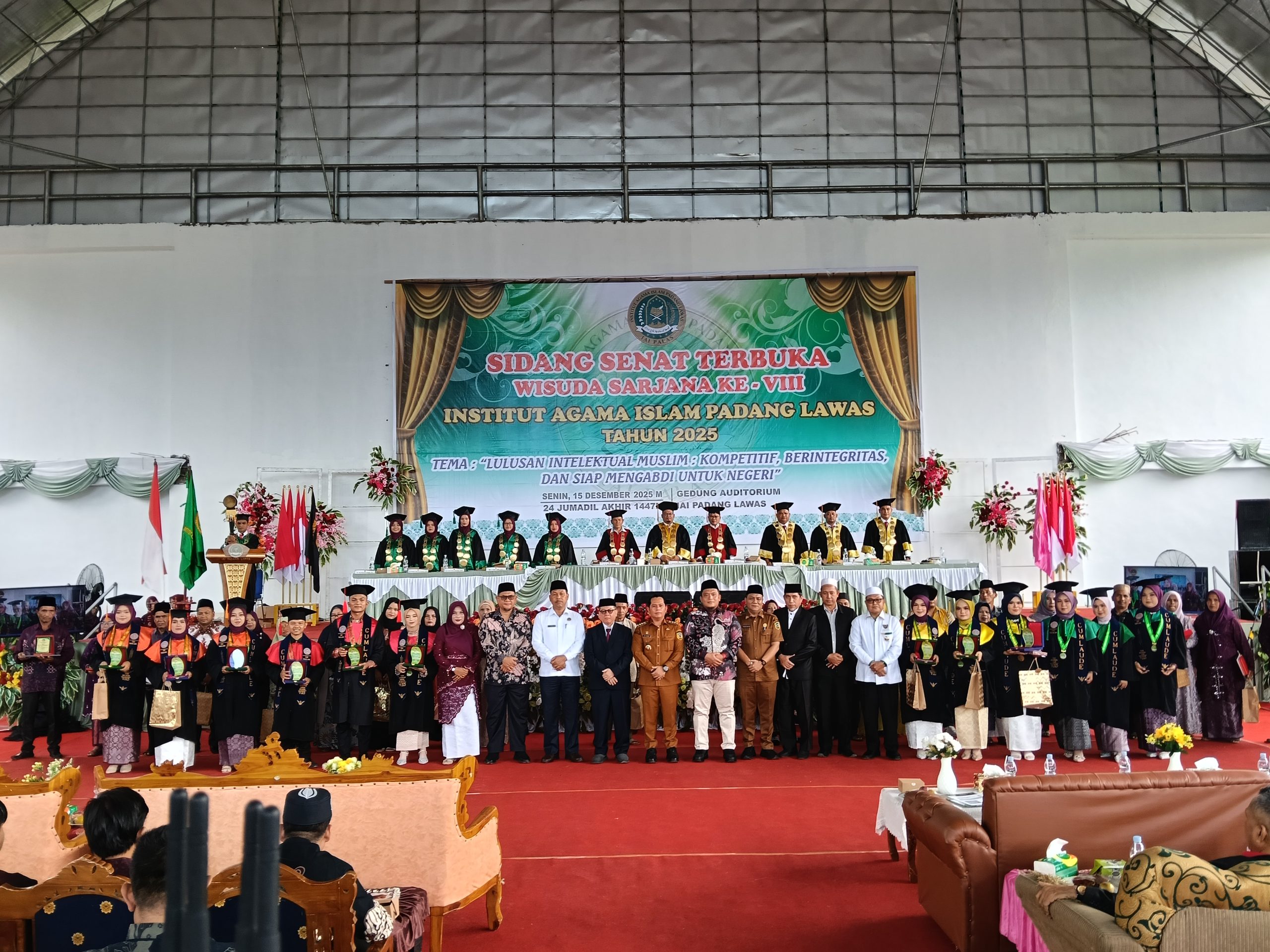 IAI Padang Lawas cetak generasi intelektual Muslim melalui wisuda sarjana ke-VIII